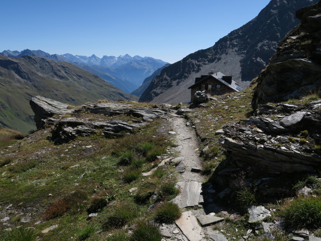 Venediger Höhenweg bei der Badener Hütte (30. Aug.)