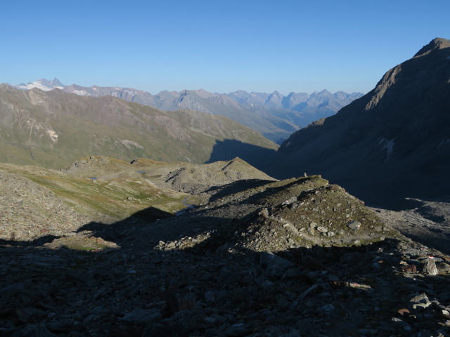 Weg 924 zwischen Kristallwand-Klettersteig und Badener Hütte (30. Aug.)