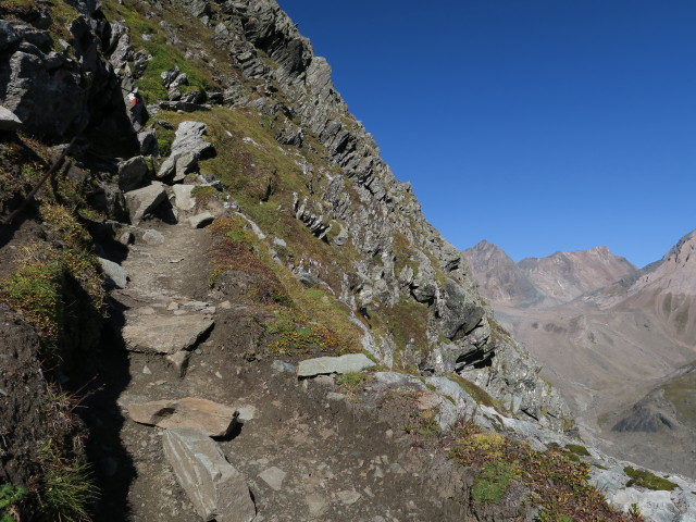 Venediger Höhenweg zwischen Malfrostnitz und Galtenscharte (31. Aug.)