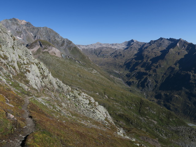Venediger Höhenweg zwischen Malfrostnitz und Galtenscharte (31. Aug.)