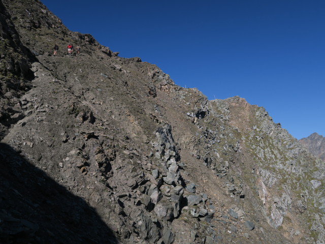 Venediger Höhenweg zwischen Malfrostnitz und Galtenscharte (31. Aug.)