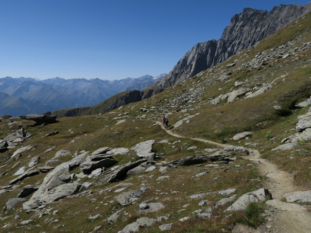 Venediger Höhenweg zwischen Bonn-Matreier-Hütte und Sandboden (31. Aug.)