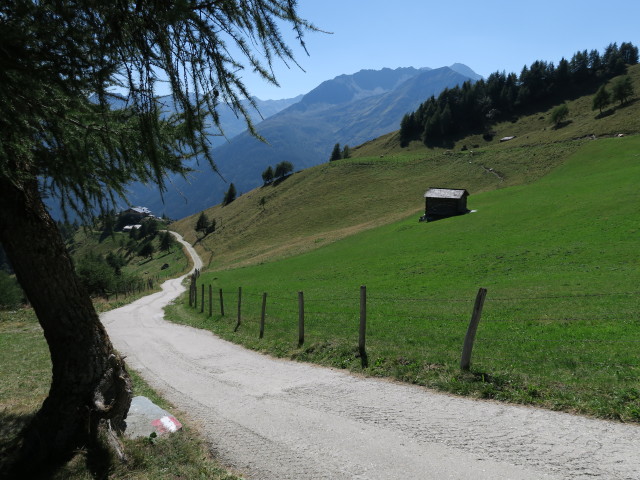 Weg 922 im Großen Nilltal (31. Aug.)