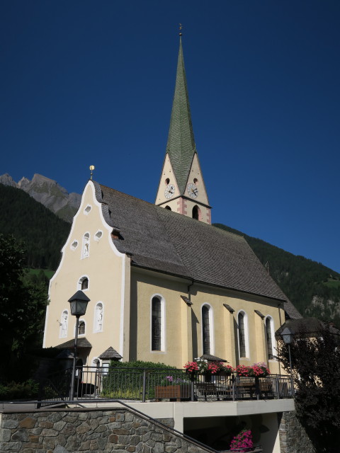 Kath. Pfarrkirche hl. Virgil in Virgen, 1.194 m (31. Aug.)