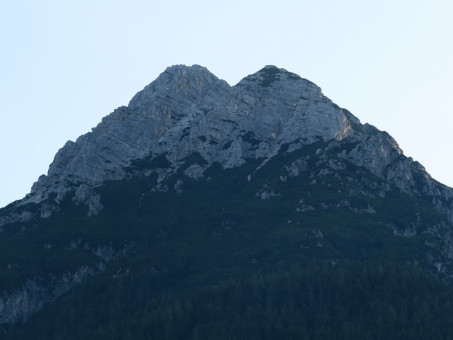 Seehorn und Ulrichshorn von St. Ulrich am Pillersee aus (12. Sep.)