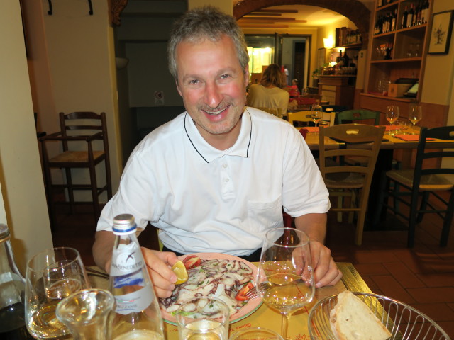 Erich in der Osteria dei Cento Poveri (19. Sep.)