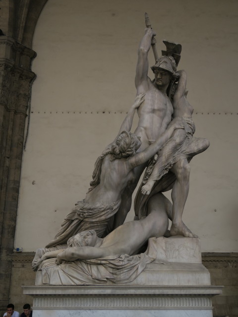 Gruppo di Polissena in der Loggia della Signoria (20. Sep.)
