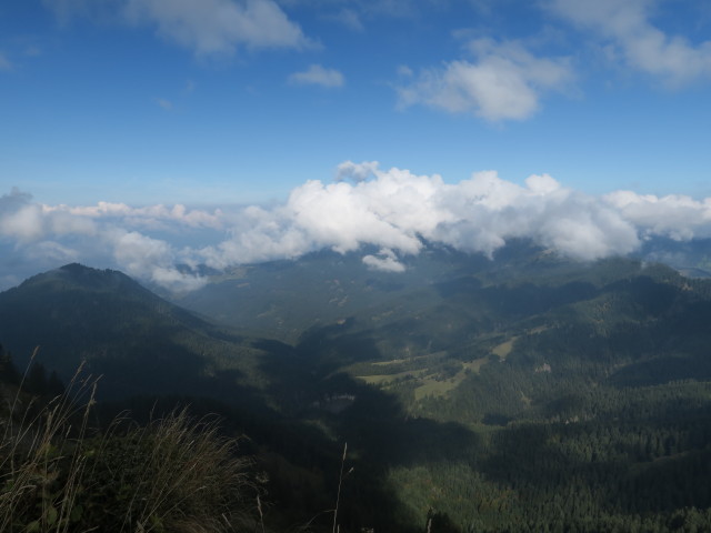 vom Nob Richtung Nordwesten (26. Sep.)