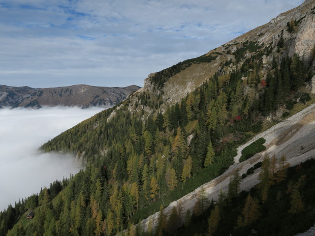 vom Karreralmsteig Richtung Nordwesten