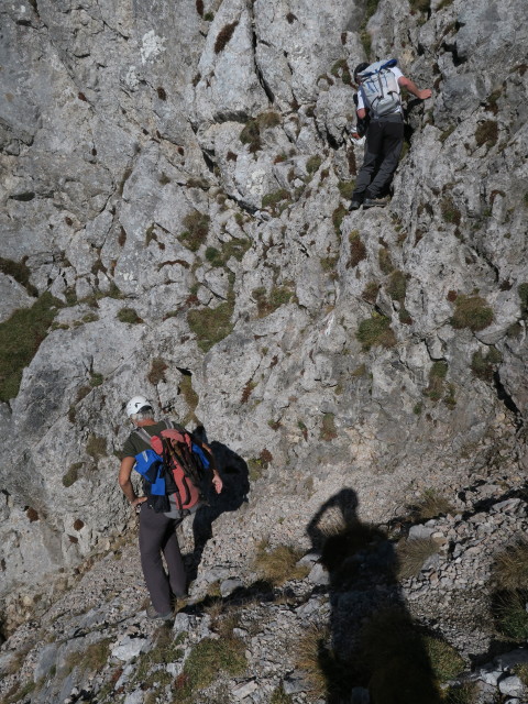 Josef und Erich am Fuchslochsteig