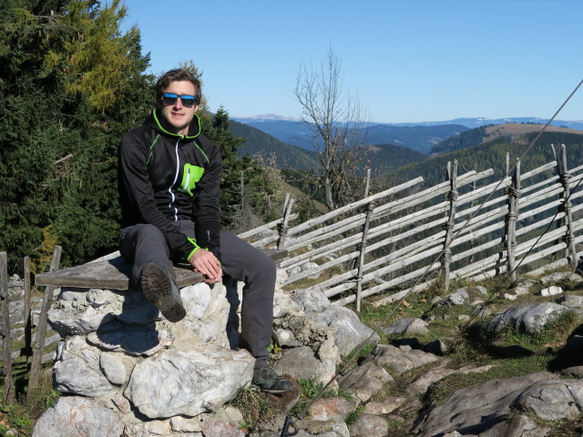Christian auf der Roten wand, 1.505 m