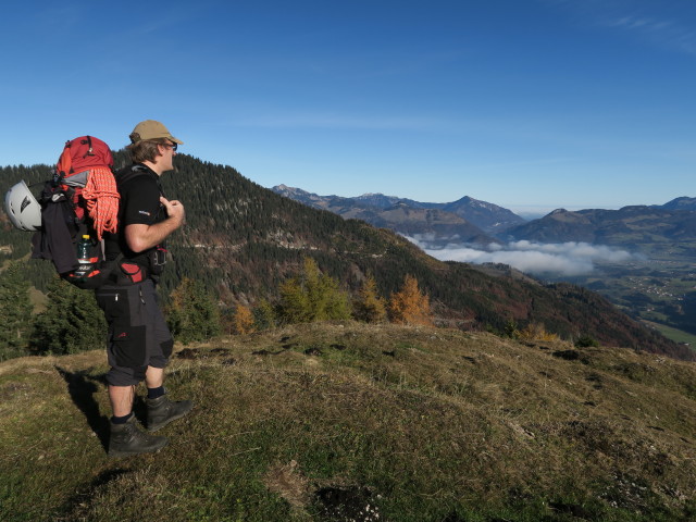 Erich am Schneebichl, 1.470 m (31. Okt.)