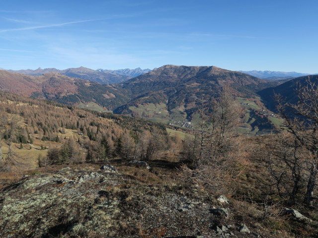 vom Burgstallberg Richtung Nordosten