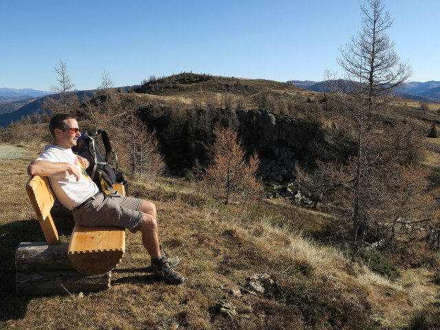 Ich auf Weg 8 zwischen Burgstallberg und Oberer Krasserhütte
