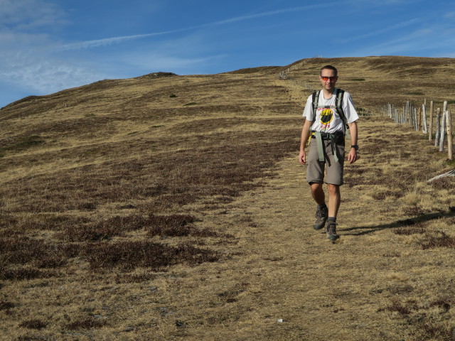 Ich auf Weg 558 in Moosstritzen