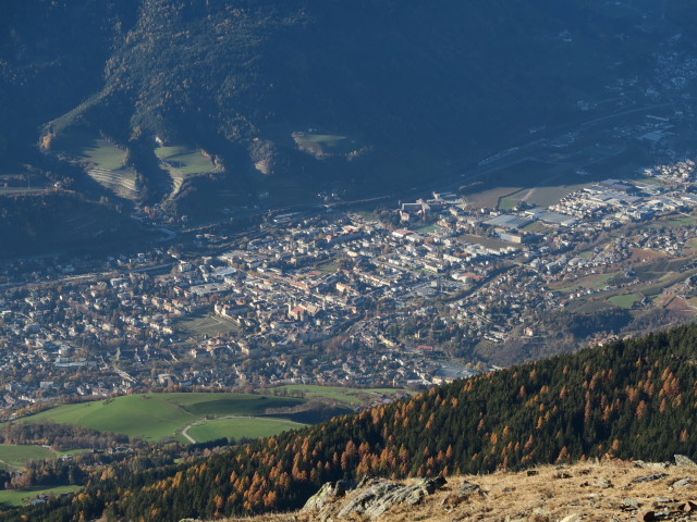 Brixen vom Schönjöchl aus