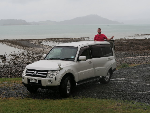 Markus am Te Iwirahirahi Point (16. Nov.)