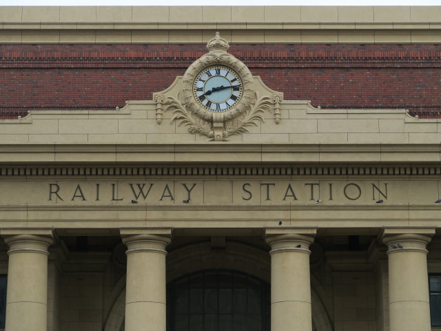 Wellington Railway Station (21. Nov.)