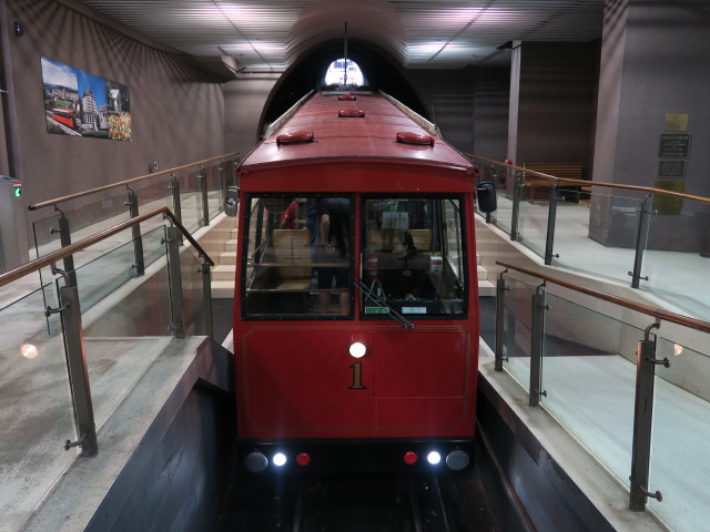 Station Lambton Quay der Wellington Cable Car (21. Nov.)