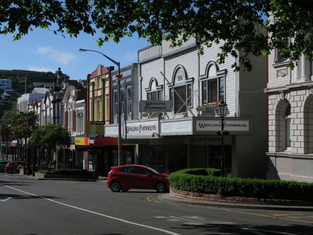 Victoria Avenue in Whanganui (22. Nov.)