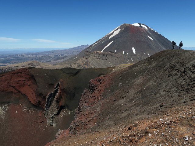Tongariro Alpine Crossing: Red Crater und Mount Ngauruhoe (23. Nov.)