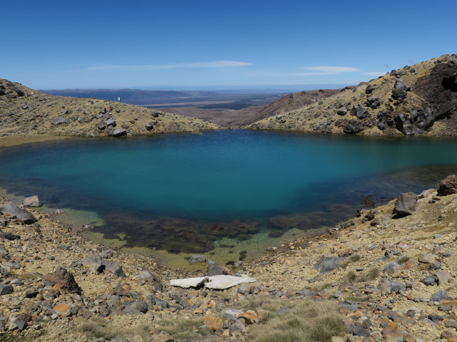 Tongariro Alpine Crossing: Emerald Lakes (23. Nov.)