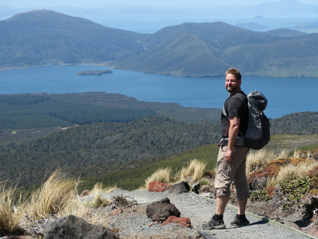 Tongariro Alpine Crossing: Markus am Ketetahi Track (23. Nov.)