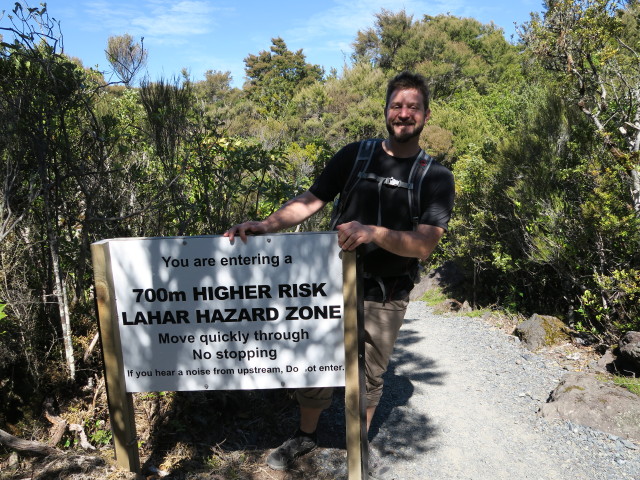 Tongariro Alpine Crossing: Markus am Ketetahi Track (23. Nov.)