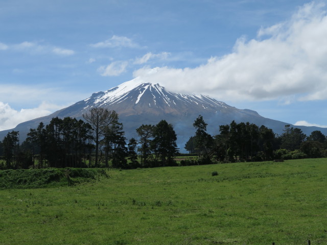 Mount Taranaki von der Opunake Road aus (24. Nov.)