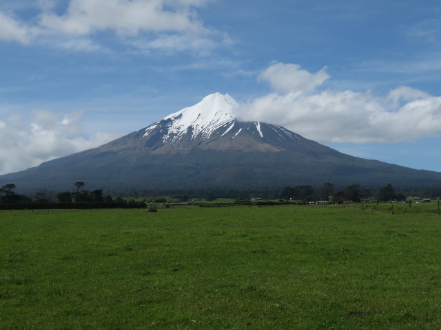 Mount Taranaki von der Opunake Road aus (24. Nov.)