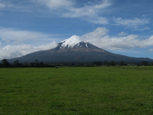 Mount Taranaki von der Opunake Road aus (24. Nov.)