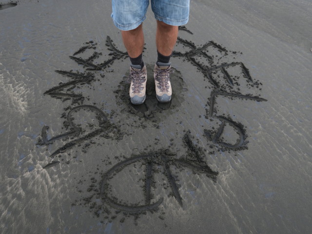 Ich am Piha Beach (26. Nov.)