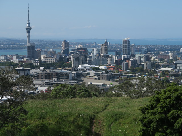Auckland vom Mount Eden aus (26. Nov.)