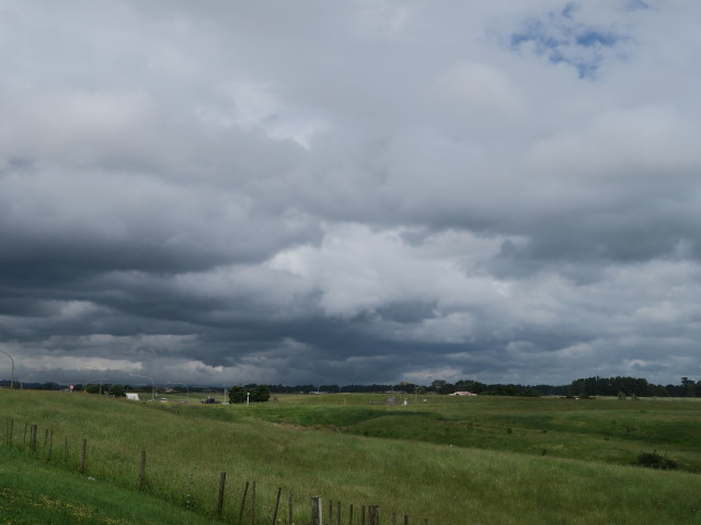 beim Auckland International Airport (28. Nov.)