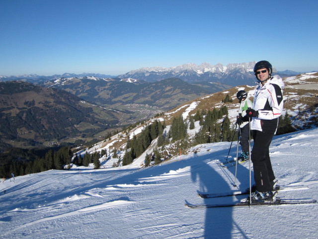 Werner und Ronald auf der Brunn-Kälberwald-Abfahrt
