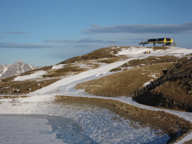 Bergstation der Zirbenbahn
