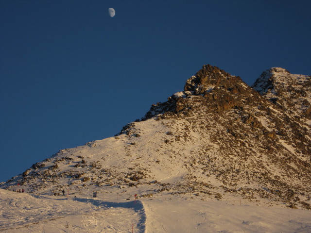 Bergkastelspitze von der Zirmabfahrt West aus