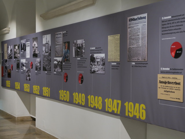 Sonderausstellung 'St. P&ouml;lten 1945' im Stadtmuseum