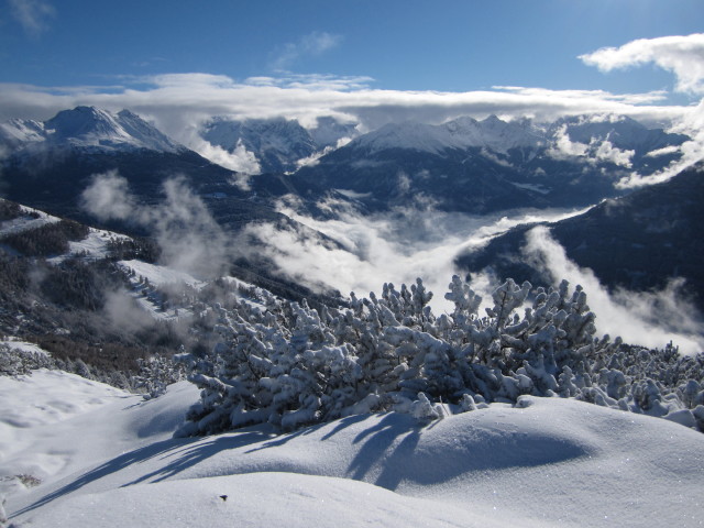 vom Krahberg Richtung S&uuml;den