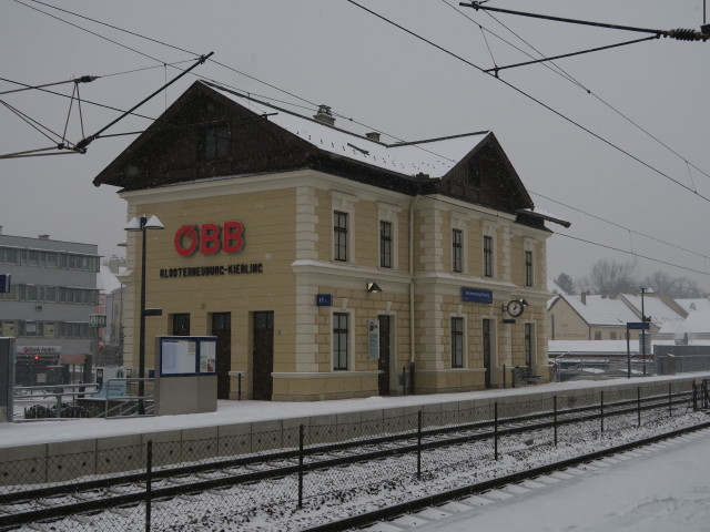 Bahnhof Klosterneuburg-Kierling, 173 m (23. J&auml;n.)