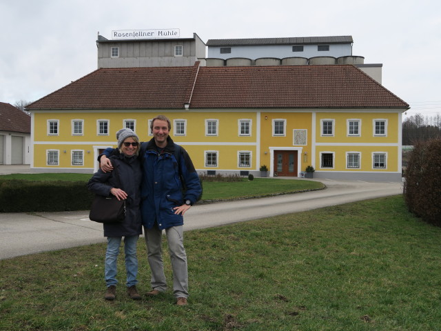 Mama und ich bei der Rosenfellner M&uuml;hle