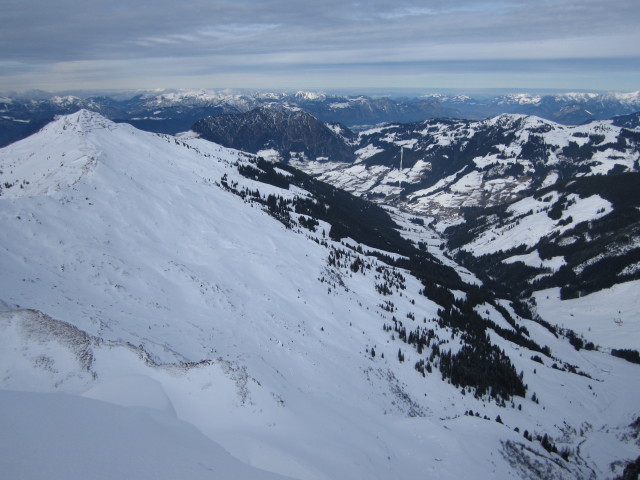 vom Standkopf Richtung Norden