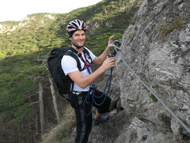 Patrick im sch&ouml;nen Quergang