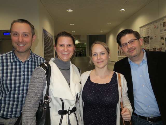 Ich, Bettina, Petra und J&uuml;rgen