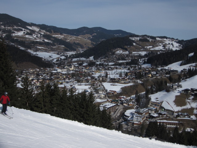 Wagrain von der K&uuml;hbergabfahrt aus