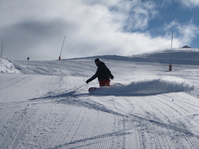 Markus auf der Piste Verte (6. M&auml;rz)