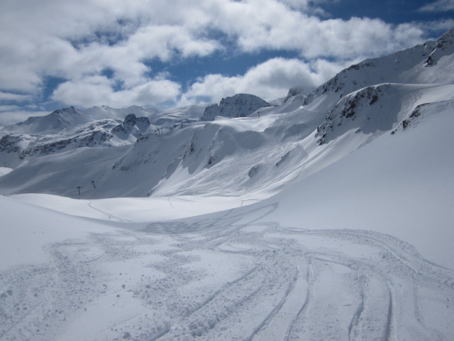 neben dem Telesiege Grand Huit (6. M&auml;rz)