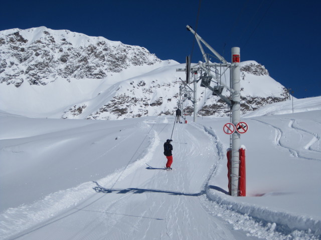 Markus im Teleski Pays Desert (7. M&auml;rz)