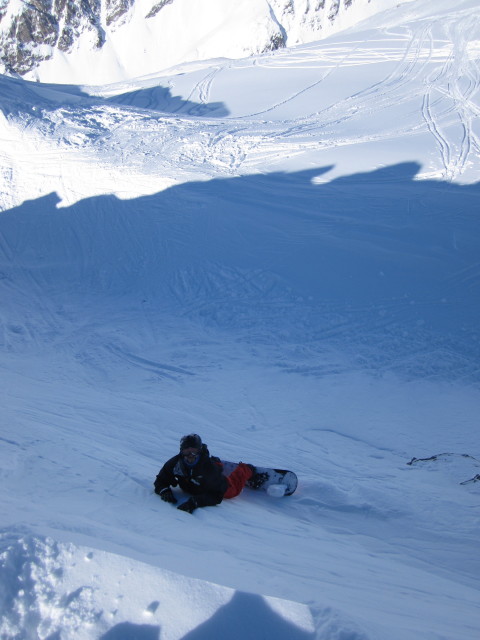 Markus im Le Grand Vallon (7. März)