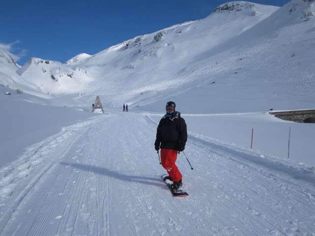 Markus auf der D 902 (7. März)